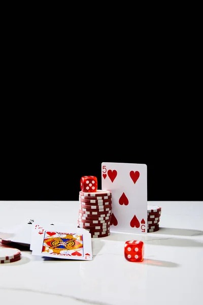 Live dealer blackjack table with multi-camera feed